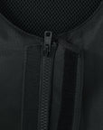 Bull Riding Vest Hilason Black Bull Pro Rodeo Cordura Large