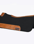 32X32Â  Hilason Western Contoured Horse Saddle Pad Wool Felt Square Black