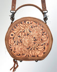 ADBG353 American Darling Hand Tooled Genuine Leather Women Bag Western Handbag Purse