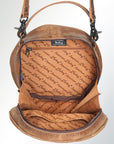 ADBG353 American Darling Hand Tooled Genuine Leather Women Bag Western Handbag Purse