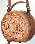 ADBG353 American Darling Hand Tooled Genuine Leather Women Bag Western Handbag Purse
