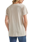 Wrangler Retro Tee- Silver lining