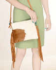 American Darling Small Crossbody Saddle Blanket Genuine Leather women bag western handbag purse
