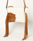 American Darling Small Crossbody Saddle Blanket Genuine Leather women bag western handbag purse