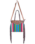 American Darling Cross Body I Hand Tooled Hair-On Genuine Leather Women Bag Western Handbag Purse