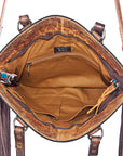 American Darling Cross Body I Hand Tooled Hair-On Genuine Leather Women Bag Western Handbag Purse