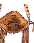 American Darling Large Crossbody Hand Tooled Saddle Blanket Genuine Leather Women Bag Western Handbag Purse