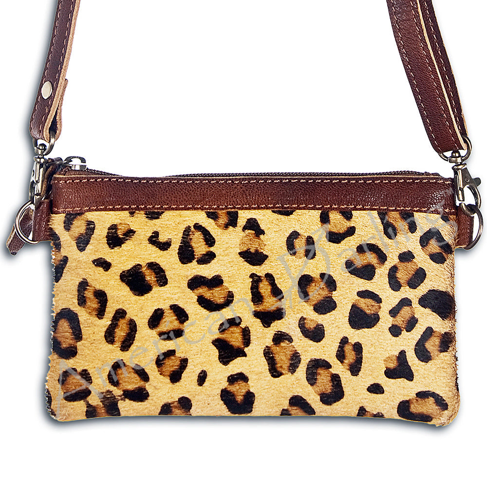 American Darling Small Crossbody Hair On Genuine Leather Women Bag Western Handbag Purse