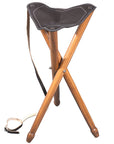 HILASON Hunting Tri Leg Portable Stool For Hiking Gardening And Beach