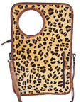 ADBG180CHE American Darling Hair On Genuine Leather Women Bag Western Handbag Purse
