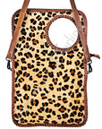 ADBG180CHE American Darling Hair On Genuine Leather Women Bag Western Handbag Purse
