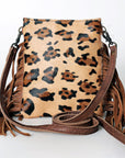 American Darling Cross Body Hair On Genuine Leather Women Bag Western Handbag Purse