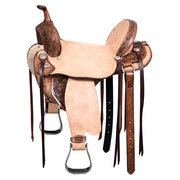 Premium Flex Tree Western Horse Saddle - American Leather Quality