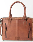 American Darling Briefcase Hair-On Genuine Leather Women Bag Western Handbag Purse