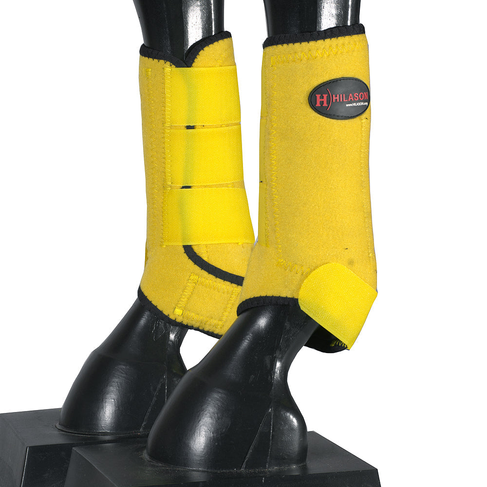HILASON L M S Horse Front Rear Hind Leg Sport Boots &amp; Bell Boots 6 Pack