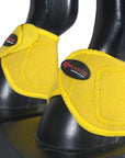 HILASON Bell Boots for Horses No Turn Protection Comfort & Durability Quick Wrap Hook and Loop Jumping Boots Sold in Pairs