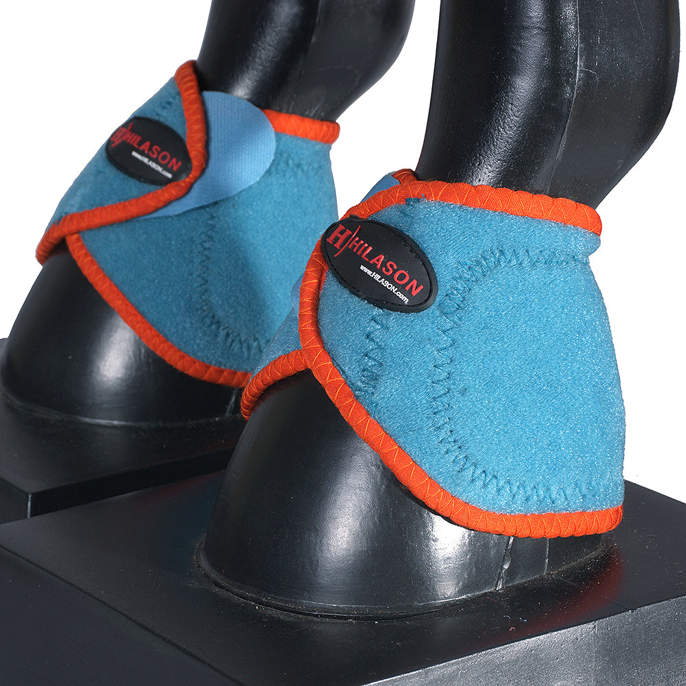 HILASON L M S Horse Front Rear Hind Leg Sport Boots &amp; Bell Boots 6 Pack