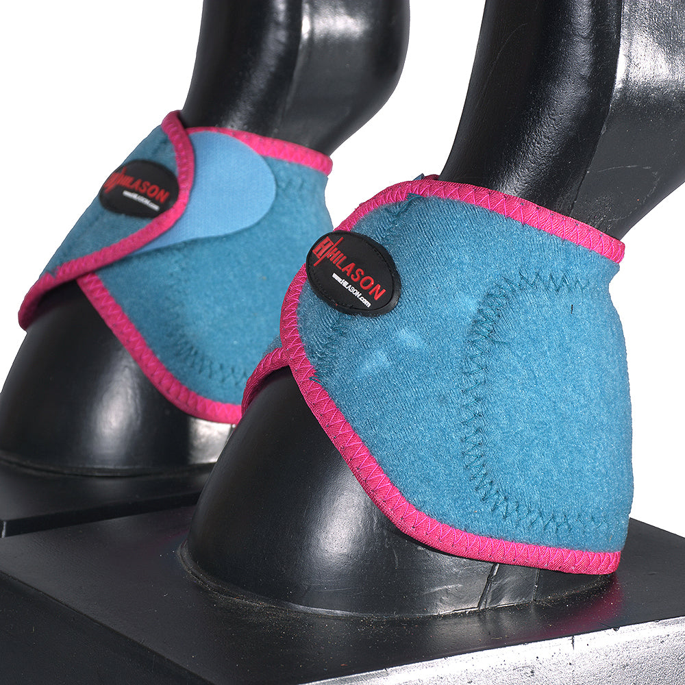 HILASON L M S Horse Front Rear Hind Leg Sport Boots &amp; Bell Boots 6 Pack