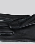 Hilason Bull Riding Gloves Pro Rodeo Genuine Leather Black Right Hand