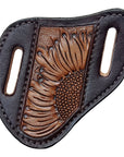 Hilason Western Style  Knife Scabbard Sheath Cover Genuine Leather