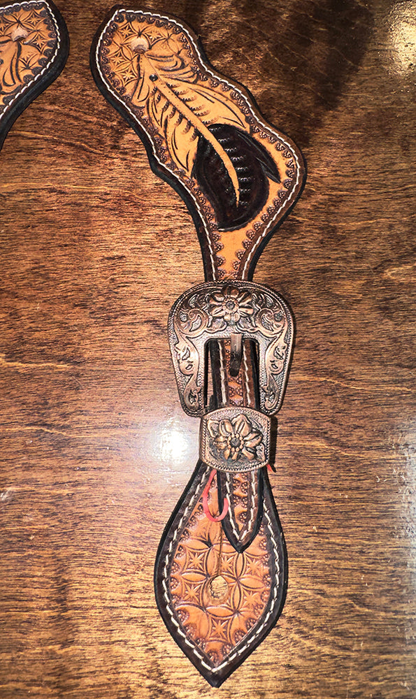 Hilason Western Style Men &amp; Womens Spur Straps for Horse Riding, Barrel Racing,Show,and Rodeo