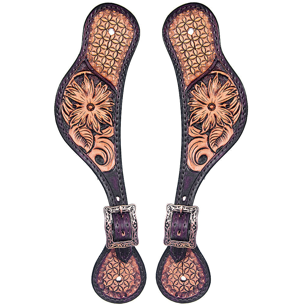 Hilason Western Style Men &amp; Womens Spur Straps for Horse Riding, Barrel Racing,Show,and Rodeo