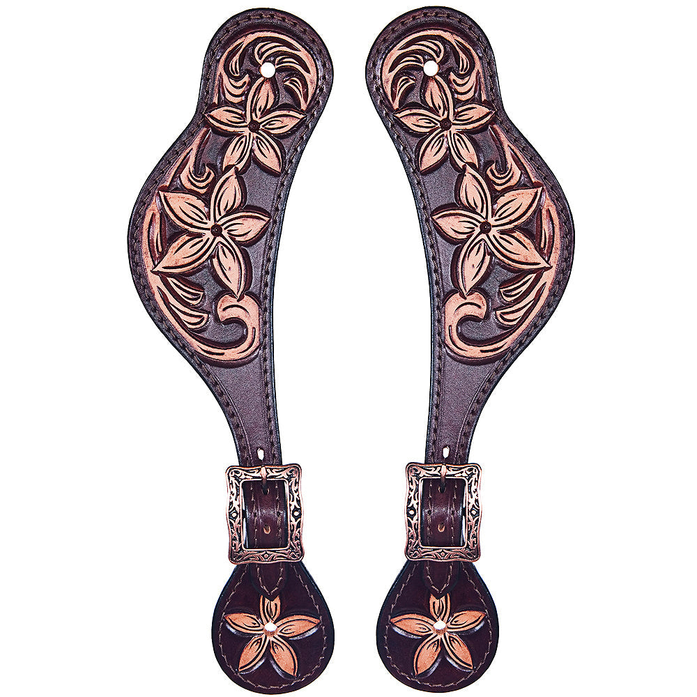 Hilason Western Style Men &amp; Womens Spur Straps for Horse Riding, Barrel Racing,Show,and Rodeo