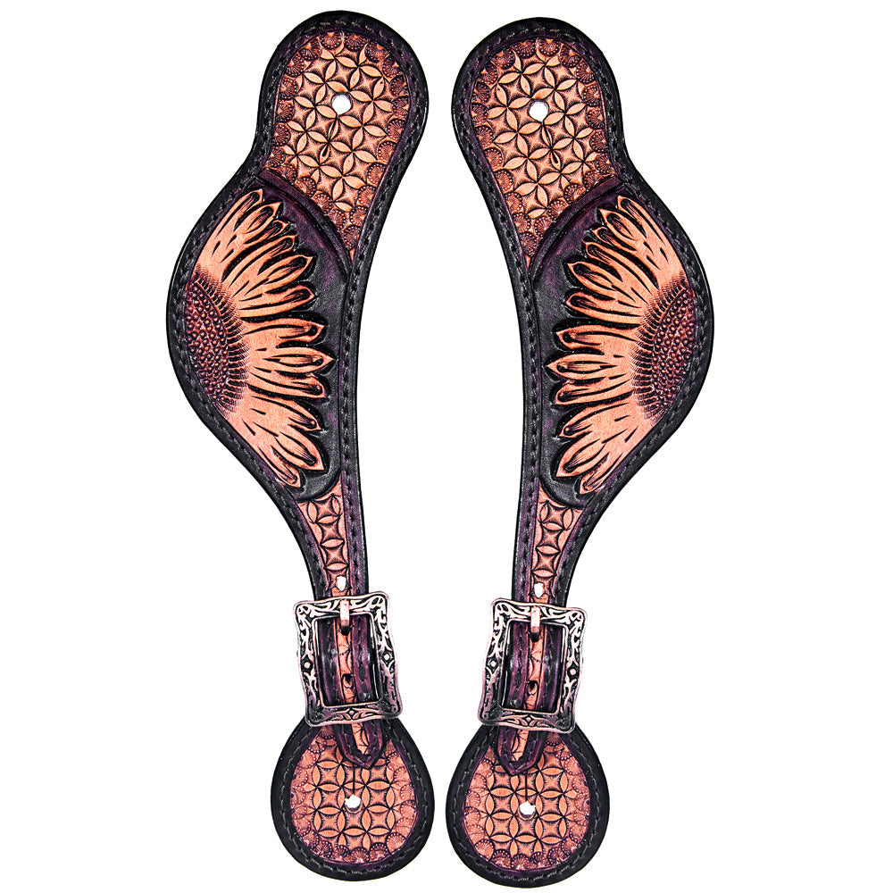 Hilason Western Style Men &amp; Womens Spur Straps for Horse Riding, Barrel Racing,Show,and Rodeo