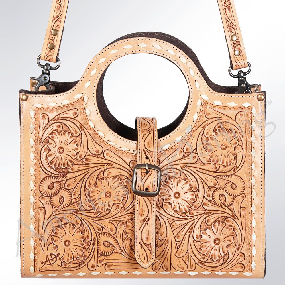 American Darling Tote Hand Tooled Genuine Leather Western Women Bag Handbag Purse | Western Tote Bag | Travel Tote Bags | College Tote Bag | Casual Tote Bag