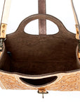 American Darling Tote Hand Tooled Genuine Leather Western Women Bag Handbag Purse | Western Tote Bag | Travel Tote Bags | College Tote Bag | Casual Tote Bag