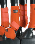 HILASON L M S Horse Front Rear Hind Leg Sport Boots & Bell Boots 6 Pack