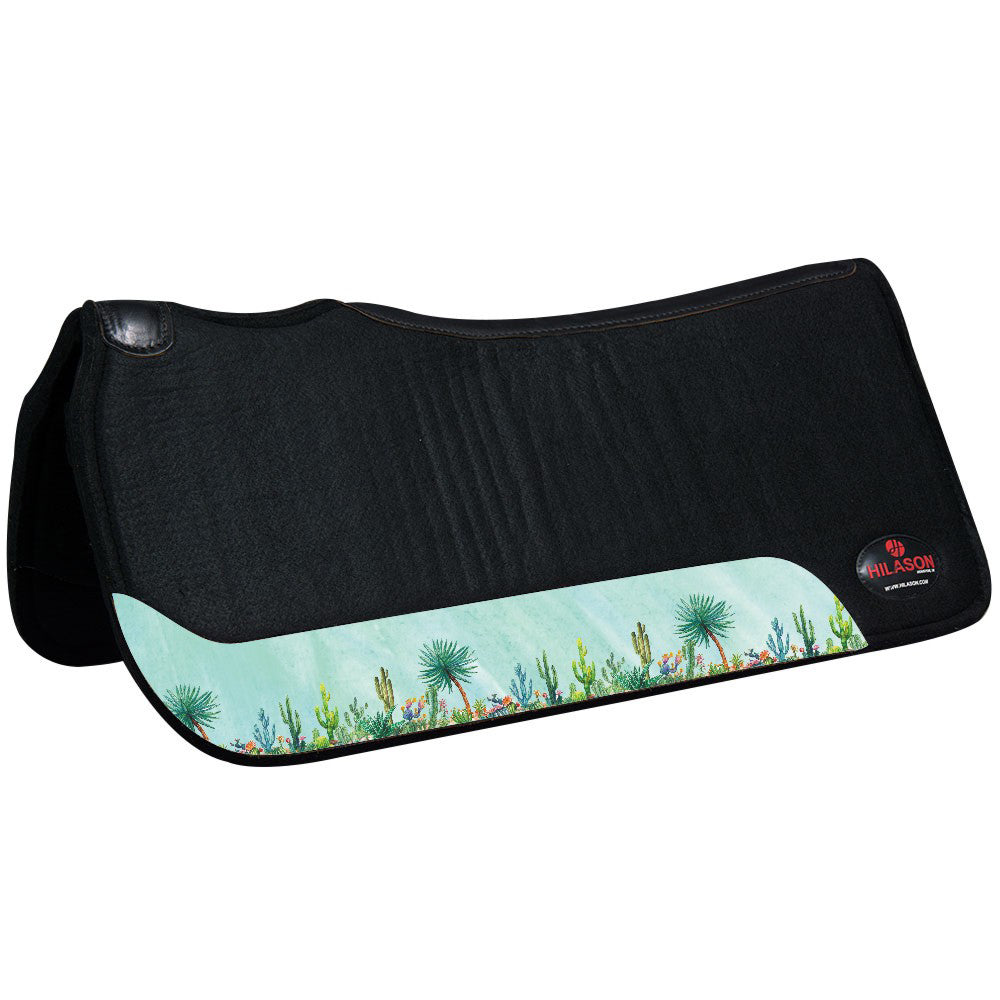 HILASON 31 In X 30 In Western Horse 100% Wool Felt Saddle Pad