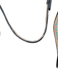 Western Horse Bridle Headstall Tack Tan American Leather Hilason