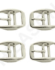 3/4 In Die Cast Double Bar Buckle Nickel Plt. By Hilason – Hilason