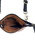 American Darling Hand Tooled Hair On Genuine Leather Women Bag Western Handbag Purse