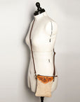 American Darling Hand Tooled Hair On Genuine Leather Women Bag Western Handbag Purse