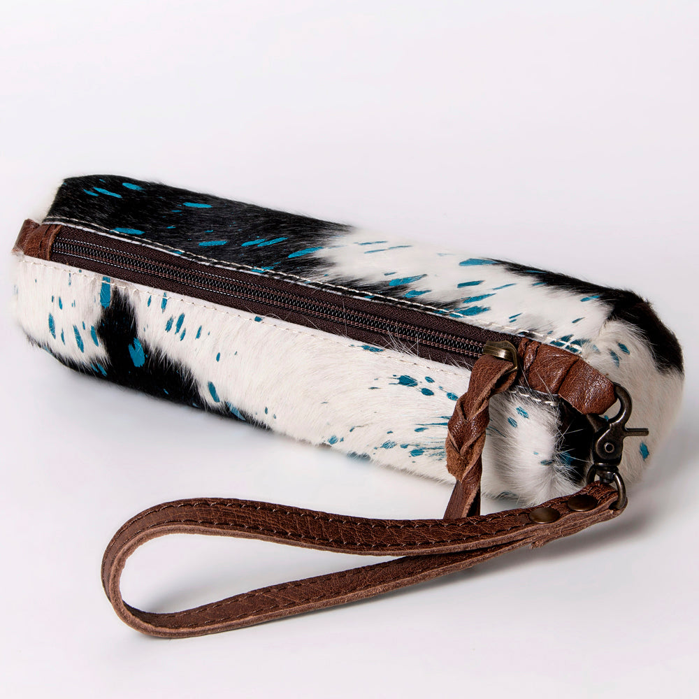 American Darling ADBG388ACTRQ Coin Purse Hair On Genuine Leather Women Bag Western Handbag Purse