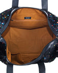 American Darling ADBGS174BKBR Duffel Hair On Genuine Leather Women Bag Western Handbag Purse