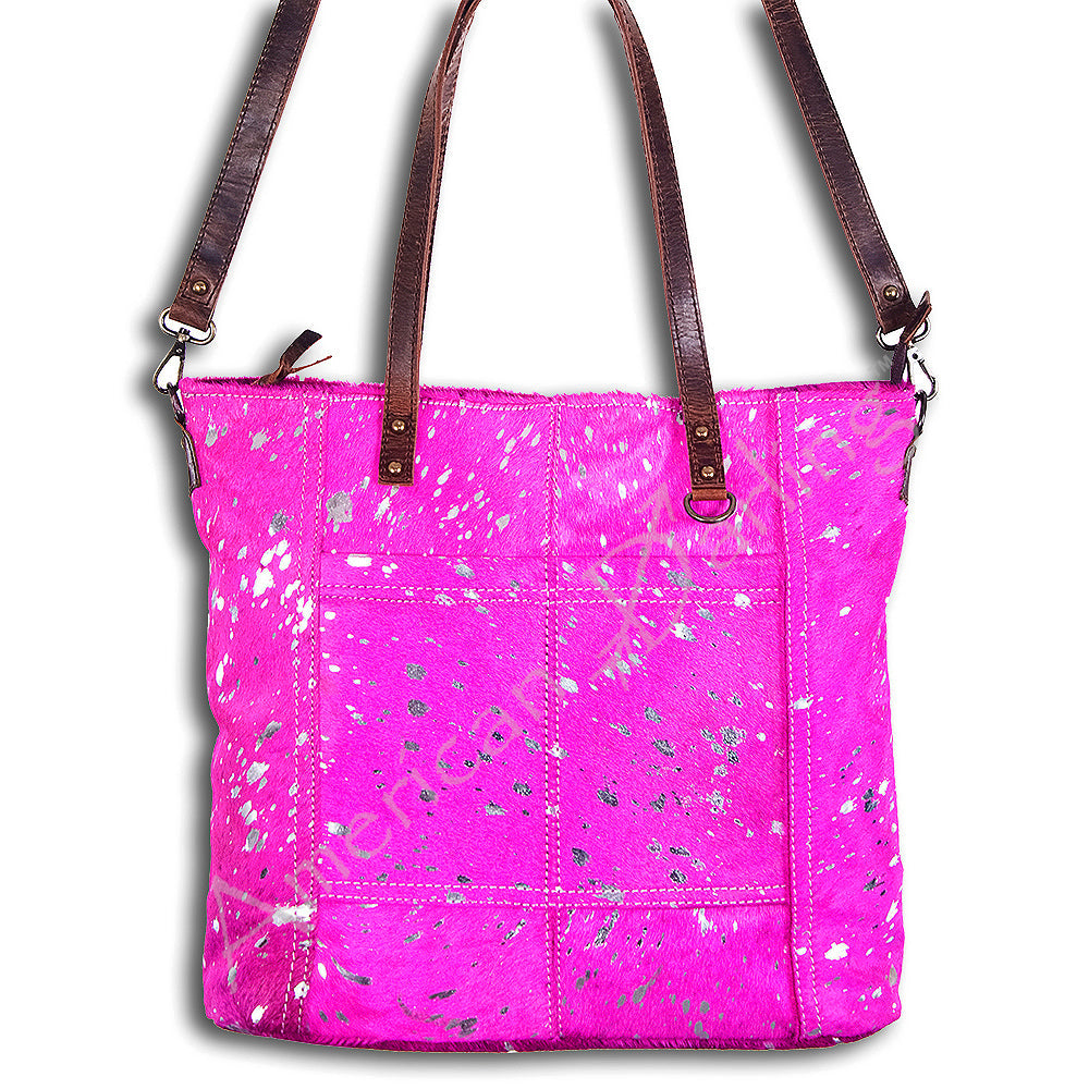 American Darling Tote Hair-On Genuine Leather women bag western handbag purse