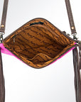 American Darling Small Crossbody Saddle Blanket Genuine Leather women bag western handbag purse
