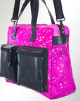 American Darling Briefcase Hair On Genuine Leather Women Bag Western Handbag Purse