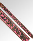 American Darling ADBT107-28 Hand Tooled Genuine Leather Crossbody Handle Strap For Bags