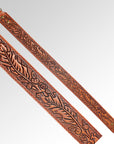 American Darling ADBT108-48 Hand Tooled Genuine Leather Crossbody Handle Strap For Bags