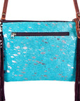 American Darling Small Crossbody Saddle Blanket Genuine Leather women bag western handbag purse