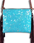 American Darling Small Crossbody Saddle Blanket Genuine Leather women bag western handbag purse