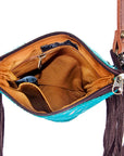 American Darling Cross Body Hair On Genuine Leather Women Bag Western Handbag Purse