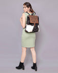 American Darling Cross Body I Genuine Leather Women Bag Western Handbag Purse