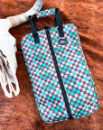 Checks Out Luxury Tack Bag