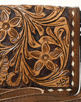 American Darling ORGANISER Upcycled Wool Genuine Leather women bag western handbag purse