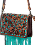 American Darling Organiser Hair On Genuine Leather women bag western handbag purse